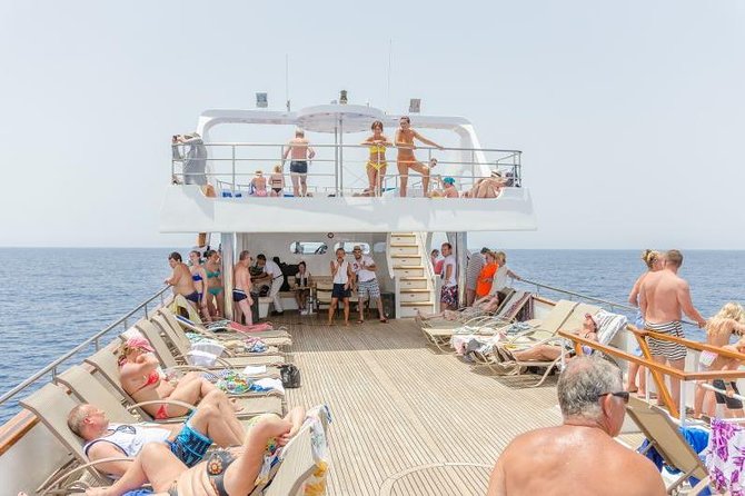 Sea Star Coral Express Cruise from Paphos - Coral Bay Swim Stop: The Easy, Scenic Break