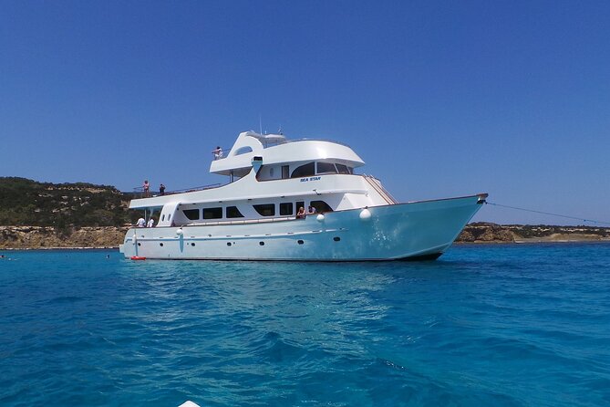 Sea Star Full Day Blue Lagoon Cruise from Paphos - Lara Beach swim stop: more time to float, snorkel, and reset