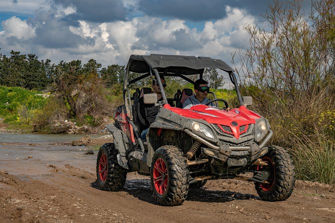 Self drive Buggy Safari at Aphrodite's Rock in Paphos - Cutting Through Mandria, Farms, and the Airport Area