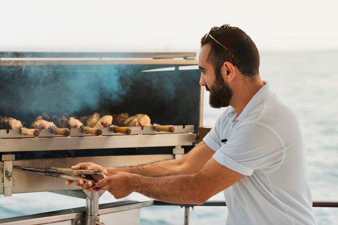 SUNSET LUXURY YACHT Protaras - HUGE slide - BBQ - 1 free drink - The cruise route: Cape Greco sea caves, Shark Mouth, and Lovers Bridge