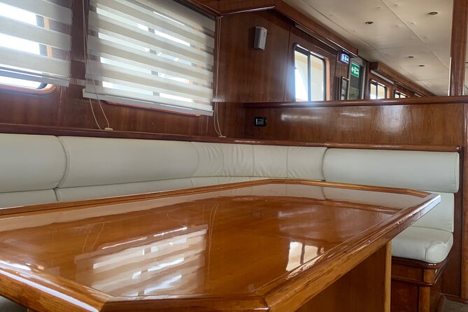 SUNSET LUXURY YACHT Protaras - HUGE slide - BBQ - 1 free drink - Cape Greco National Forest Park: pirate-era caves from the water