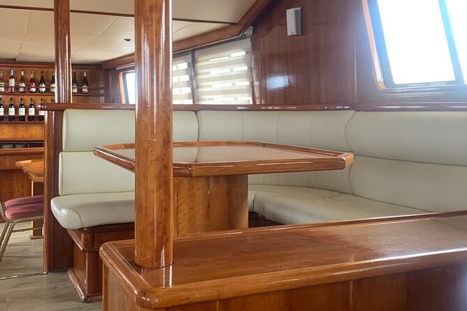 SUNSET LUXURY YACHT Protaras - HUGE slide - BBQ - 1 free drink - BBQ dinner on board: what you’ll eat, plus veggie options