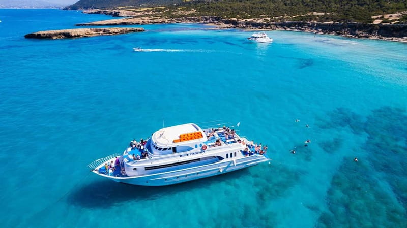 Surf and Turf Jeep Safari and Boat Combination - Latsi boat cruise and the Blue Lagoon swim stop
