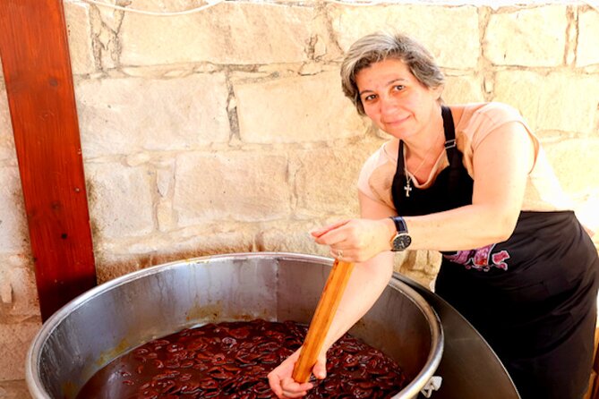 Taste of Cyprus: Pasteli, Olive Oil, Wine & Mythology from Pafos - Start in Anogyra: Pasteli, Carob, and the Workshop Smell Test