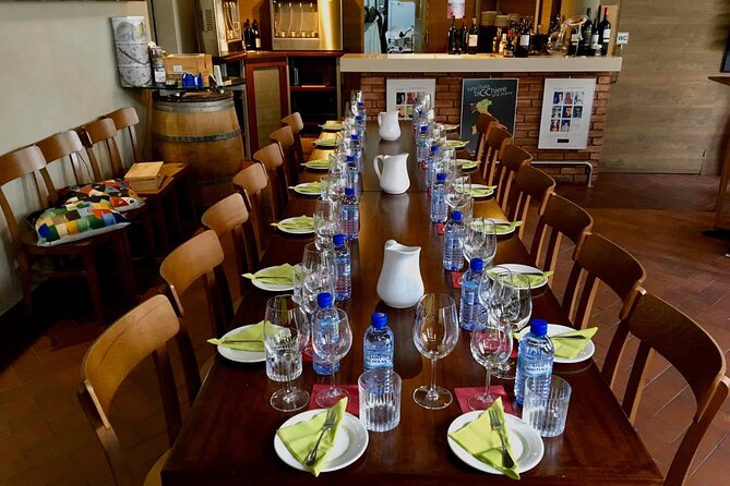 Tasting 10 + 1 CYPRUS WINES including transfers only from Larnaca - Snacks, water, and the cheese option that keeps the tasting comfortable