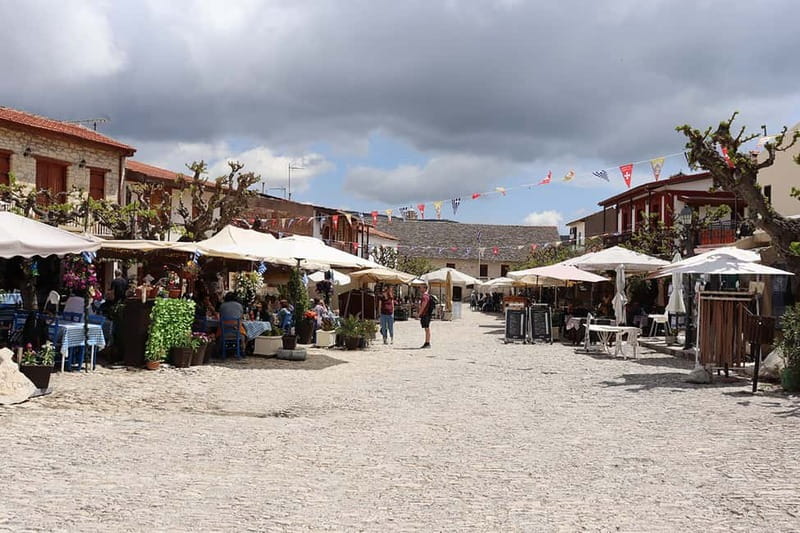 Troodos Mountains : private tour including a wine tasting - Milia Medieval Bridge: a quick time machine moment