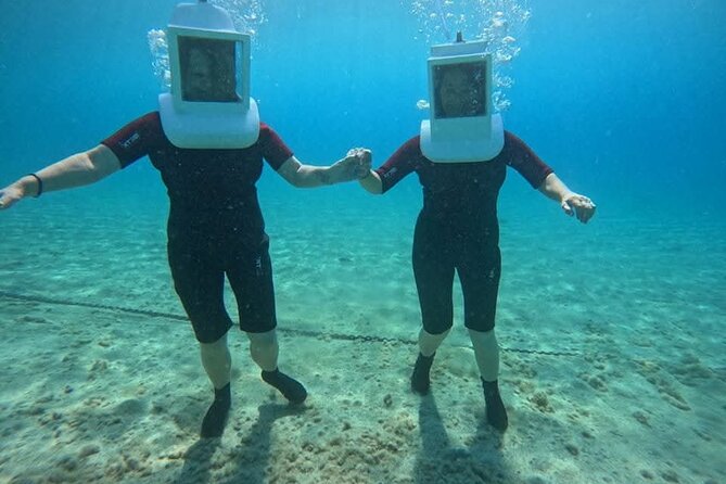 Undersea Helmets - Protaras Helmet Walking: what you’re actually doing under the sea