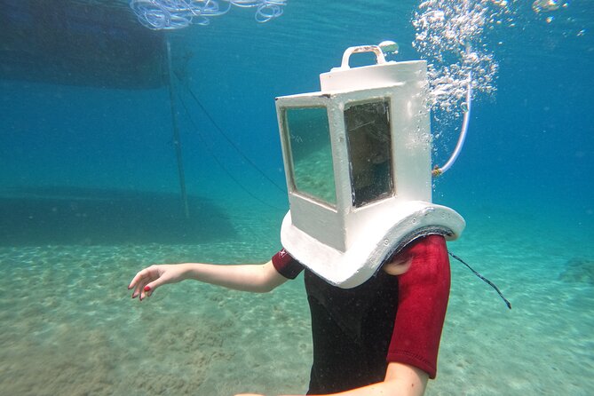 Undersea Helmets - Your 30-minute seabed walk: air supply, sea life, and the small surprises