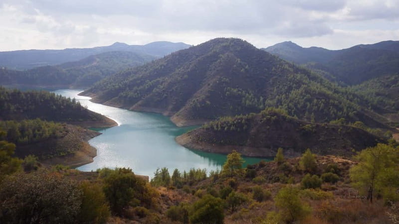 Walk around Pano Lefkara village and Lefkara lake - The Up-to-10 km Dirt Road Walk, With Lake Views Starting Early