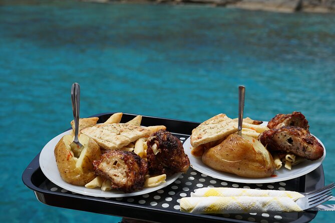 Yellow Boat Cruises: Adults Only Lazy Day Cruise with BBQ - Stop 0: The Ghost Town Famagusta Buffer Zone, With Binoculars and a Documentary