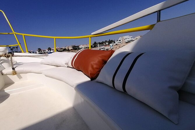 Yellow Boat Cruises: Adults Only Lazy Day Cruise with BBQ - Sailing Past Pernera, Fig Tree Bay, and the Coastline Icons
