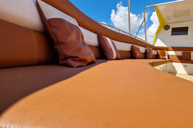 Yellow Boat Cruises: Afternoon Family Blue Lagoon & Turtle Cruise - Cape Greco National Forest Park: cliffs and sea caves energy