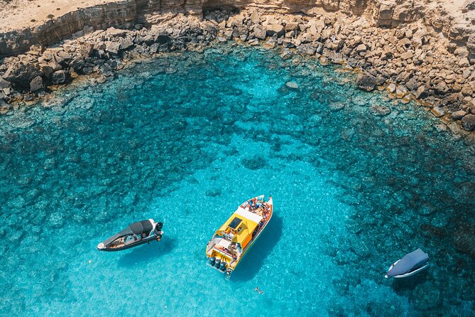 Yellow Boat Cruises: Morning Family Blue Lagoon & Turtle Cruise - Konnos Beach and Lovers Bridge: how the viewpoints earn their photo time