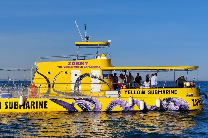 Yellow Submarine Swimming Cruise with Unlimited Drinks - From Wreck Views to Real Snorkel Time at the Zenobia